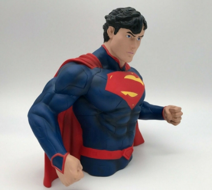 Picture of Dc Comics Superman New 52 Bust Statue Figure Piggy Bank