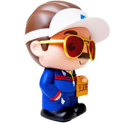 Picture of Ted Lasso Believe PVC Figural Piggy Bank