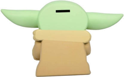 Picture of Star Wars Baby Yoda The Child With Cup Pvc Figural Piggy Bank