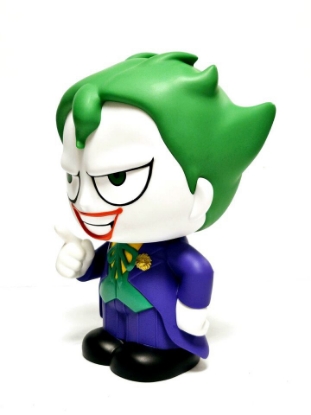Picture of Dc Comics Villain Joker Chibi Figural Pvc Piggy Bank