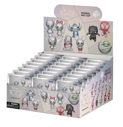 Picture of Disney D100 3D Foam Figural Bag Clip Set Series 1 In Single Blind Bag
