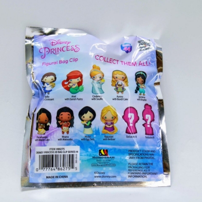 Picture of Disney Princess With Food Series 44 Blind Bag Figural Bag Clips