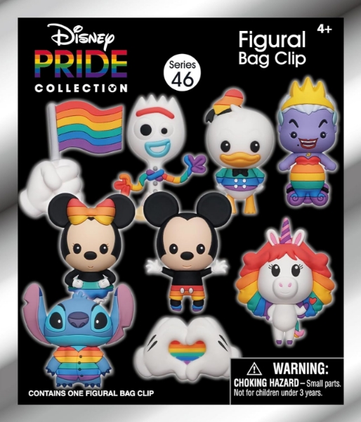 Picture of Disney Pride Rainbow Series 46 Blind Bag 3D Figural Bag Clips