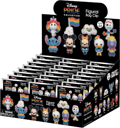 Picture of Disney Pride Rainbow Series 46 Blind Bag 3D Figural Bag Clips