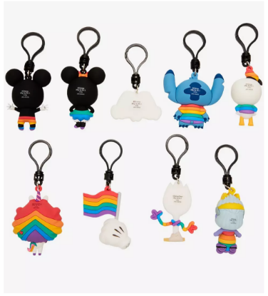 Picture of Disney Pride Rainbow Series 46 Blind Bag 3D Figural Bag Clips
