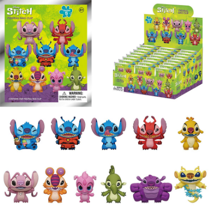 Picture of Disney Stitch Series 5 Blind Bag 3D Figural Bag Clips