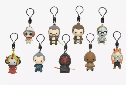 Picture of Star Wars Episode 1 The Phantom Menace Character Bag Clip Mystery Pack