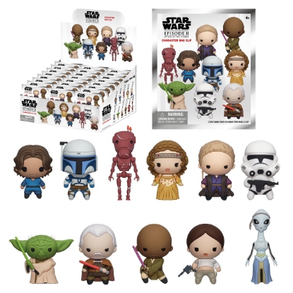 Picture of Star Wars Episode II Attack Of The Clones Character Bag Clip Mystery Pack