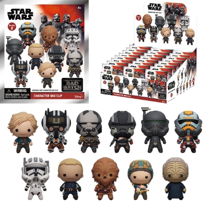 Picture of Star Wars The Bad Batch Series 2 Character Bag Clip Blind Pack