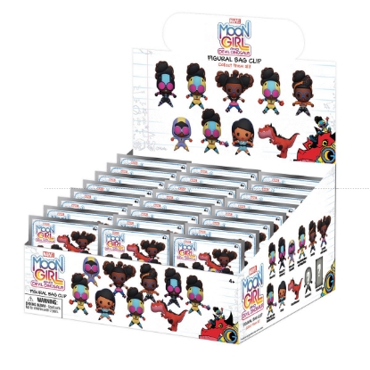 Picture of Marvel Moon Girl and Devil Dinosaur Collectors Bag Clip Blind Pack