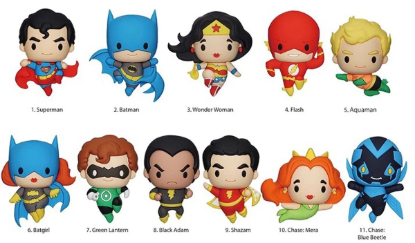 Picture of Dc Comics Classic Series 1 Figural Bag Clip Blind Pack