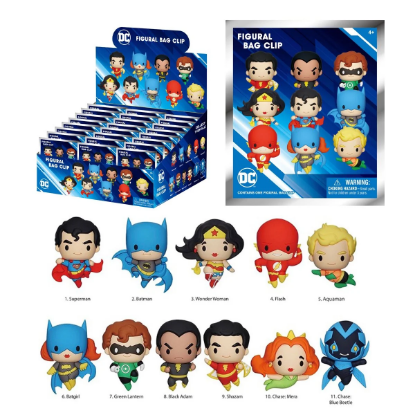 Picture of Dc Comics Classic Series 1 Figural Bag Clip Blind Pack
