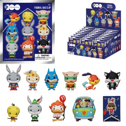Picture of Warner Bros 100th Anniversary Looney Tunes Figural Bag Clip Blind Pack