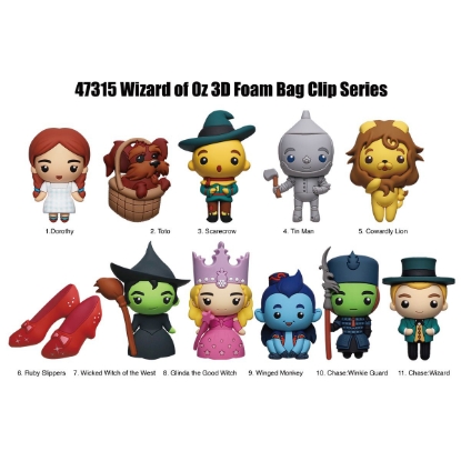Picture of The Wizard Of Oz 3D Figural Bag Clip Mystery Pack