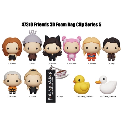 Picture of Friends Series 5 Figural Bag Clip Mystery Pack