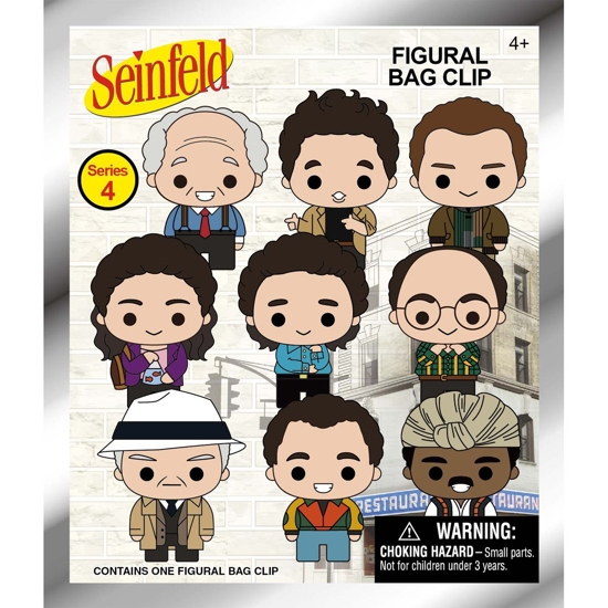 Picture of Seinfeld Series 4 Figural Bag Clip Blind Pack