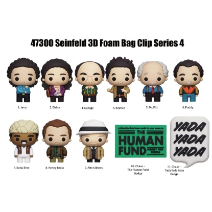 Picture of Seinfeld Series 4 Figural Bag Clip Blind Pack
