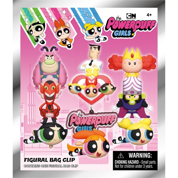 Picture of The Powerpuff Girls 3D Figural Bag Clip Mystery Pack