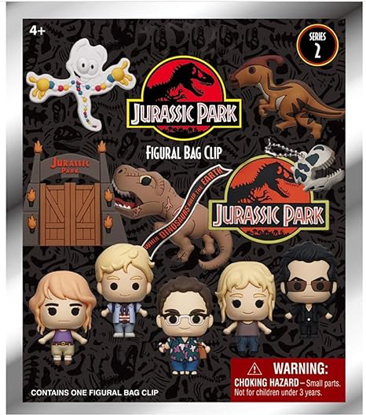 Picture of Jurassic Park Series 2 Figural Bag Clip Blind Pack