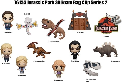 Picture of Jurassic Park Series 2 Figural Bag Clip Blind Pack