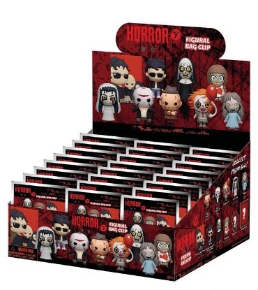 Picture of Warner Bros Horror Brothers Series 7 Figural Bag Clip Mystery Pack