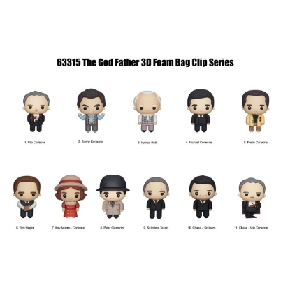 Picture of The Godfather Figural Bag Clip Blind Pack