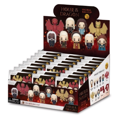 Picture of House of the Dragon Series 1 Figural Bag Clip Blind Pack