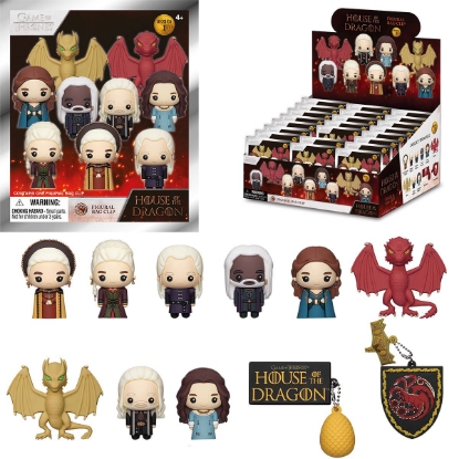Picture of House of the Dragon Series 1 Figural Bag Clip Blind Pack