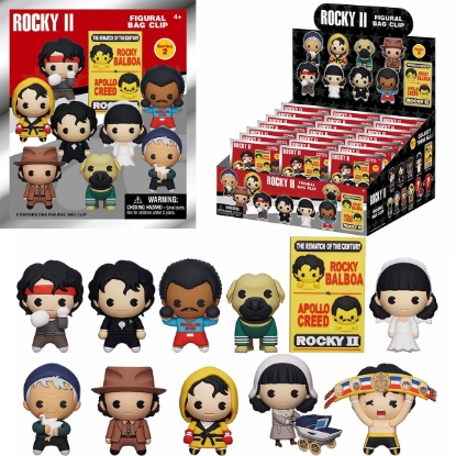 Picture of Rocky Series 1 Figural Bag Clip Blind Pack