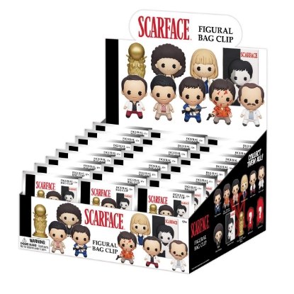 Picture of Scarface Figural Bag Clip Blind Pack