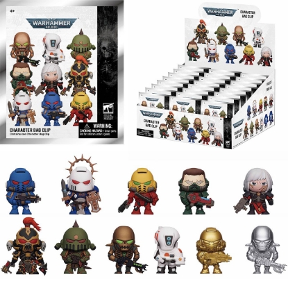 Picture of War Hammer 40000 Figural Bag Clip Blind Pack