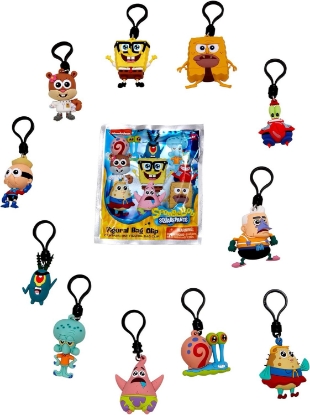 Picture of SpongeBob Nickelodeon Series 5 Figural Bag Clip Blind Pack
