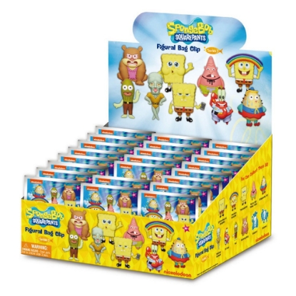 Picture of SpongeBob Nickelodeon Series 5 Figural Bag Clip Blind Pack