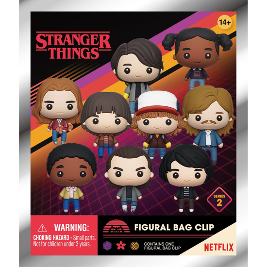 Picture of Stranger Things Series 2 Figural Bag Clip Blind Pack