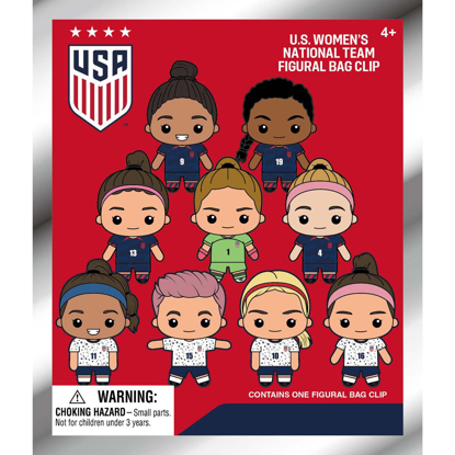 Picture of U.S. Women's National Team Figural Bag Clip Blind Pack