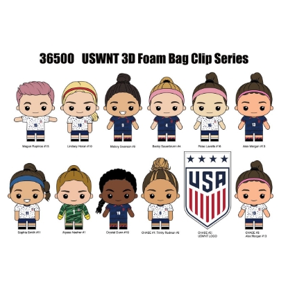 Picture of U.S. Women's National Team Figural Bag Clip Blind Pack