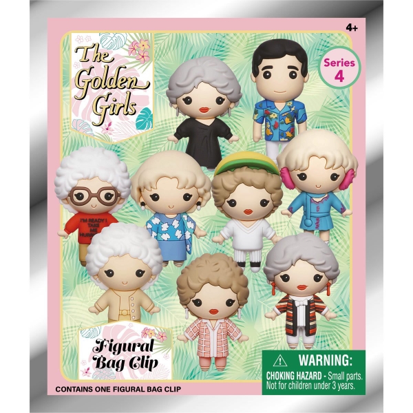 Picture of Golden Girls Series 4 Figural Bag Clip Blind Pack