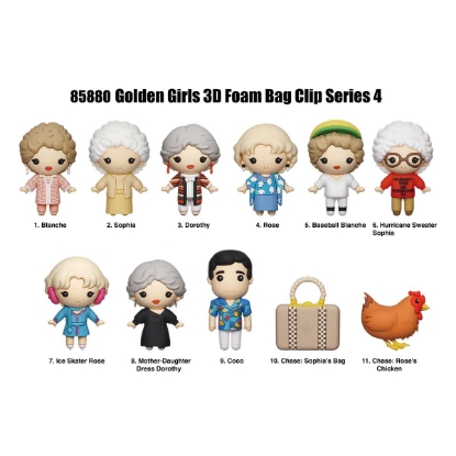 Picture of Golden Girls Series 4 Figural Bag Clip Blind Pack