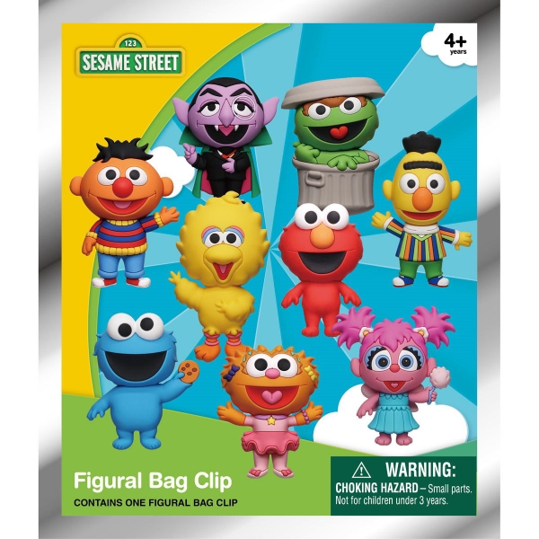 Picture of Sesame Street Mystery Pack Figural Bag Clip