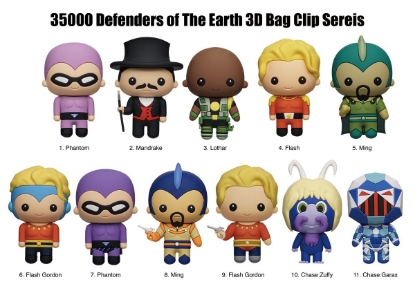 Picture of Defenders Of The Earth Figural Bag Clip Blind Pack