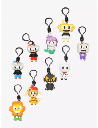 Picture of Cuphead Figural Bag Clip Blind Pack