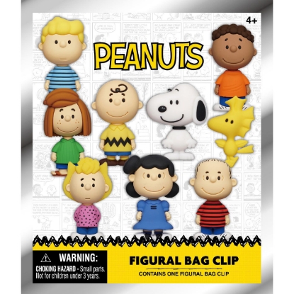 Picture of Peanuts Figural Bag Clip Mystery Pack