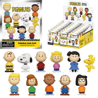 Picture of Peanuts Figural Bag Clip Mystery Pack