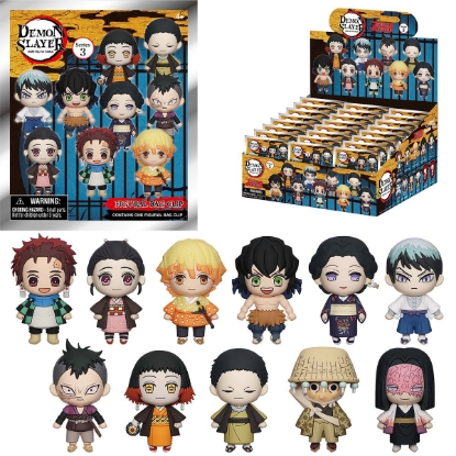 Picture of Demon Slayer Series 3 Mystery Pack Figural Bag Clip