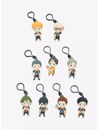 Picture of Haikyu!! Series 2 Figural Bag Clip Blind Pack
