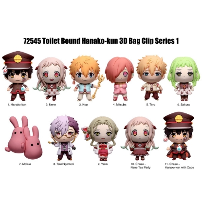 Picture of Toilet-Bound Hanako-Kun 1 Figural Bag Clip Blind Pack