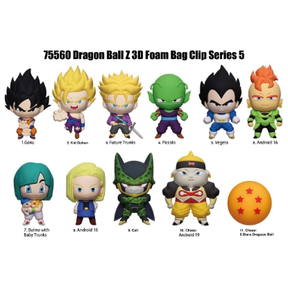Picture of Dragon Ball Z Series 5 Figural Bag Clip Blind Pack