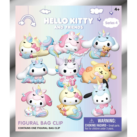 Picture of Hello Kitty and Friends Series 4 Figural Bag Clip Blind Pack