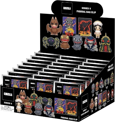Picture of Godzilla Series 5 Mystery Pack Figural Bag Clip