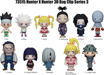 Picture of Hunter X Hunter Series 3 Figural Bag Clip Blind Pack